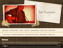Tablet Screenshot of bobtmusic.com